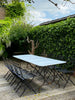 zinc garden tables