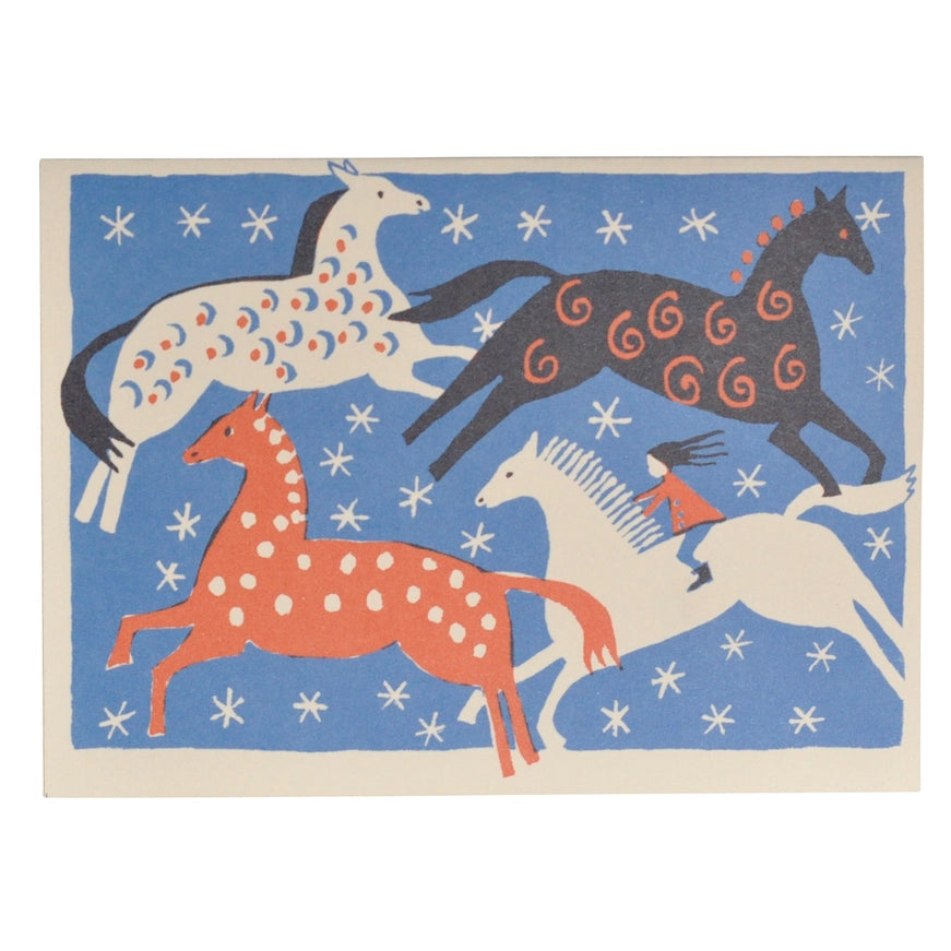 four horses