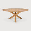 circular amelie garden table