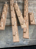 oak peg rails