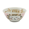 pink kawaii cat bowl