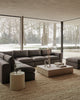 molly modular sofa in granite