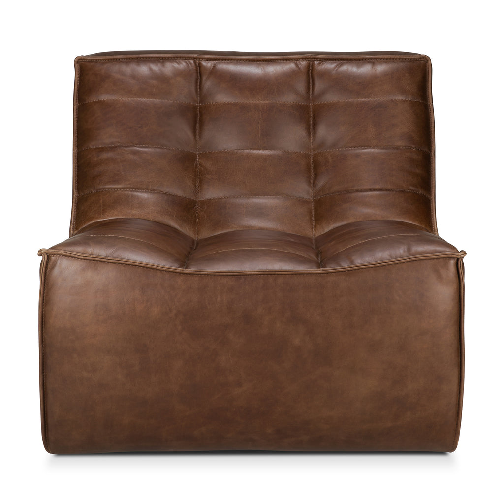 mia modular sofa in old saddle