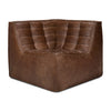 mia modular sofa in old saddle