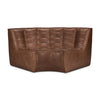 mia modular sofa in old saddle