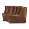 mia modular sofa in old saddle