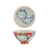 red lucky cat bowls