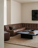 mia modular sofa in old saddle