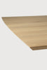 mila rectangular oak dining table