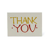 thank you card pack of 6