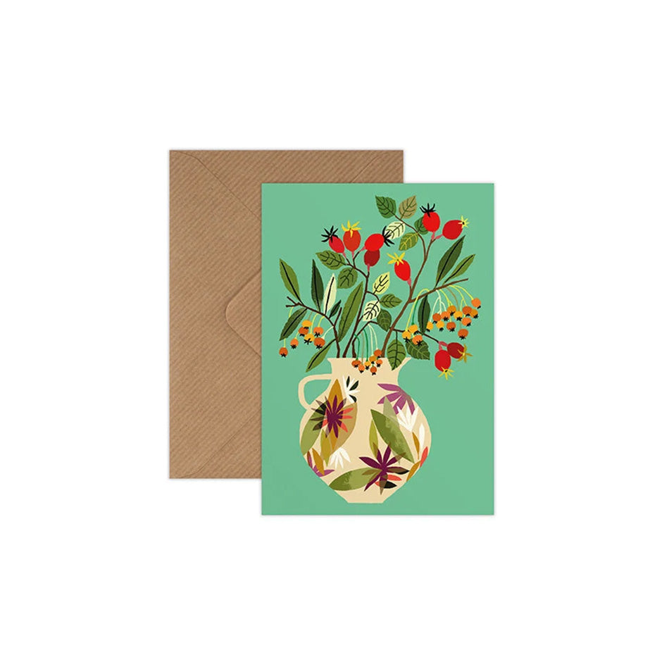 rosehips card