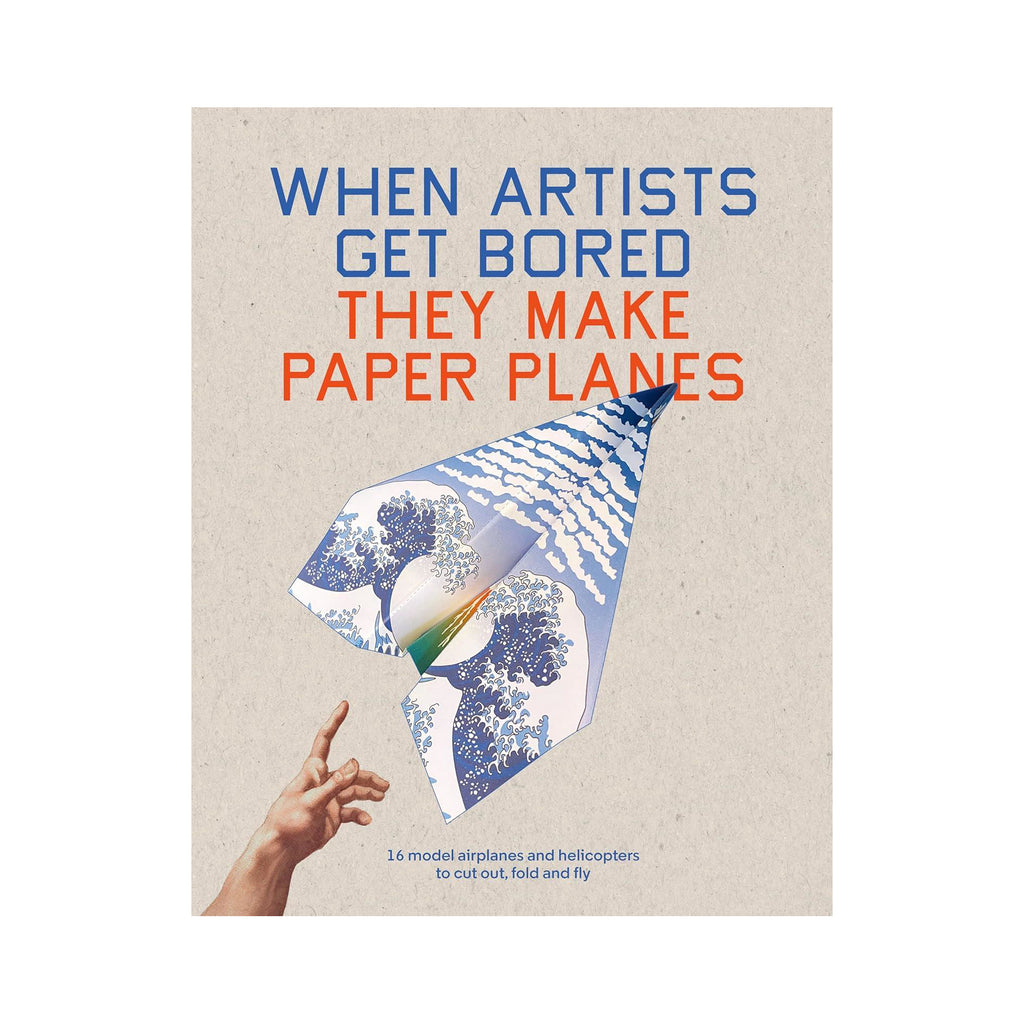 when artists get bored they make paper planes