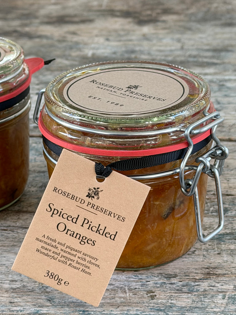 spiced pickled oranges