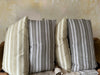 french ticking cushions