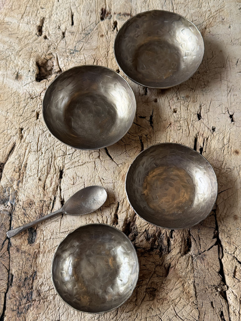 small brass bowls