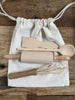 mini wooden baking set