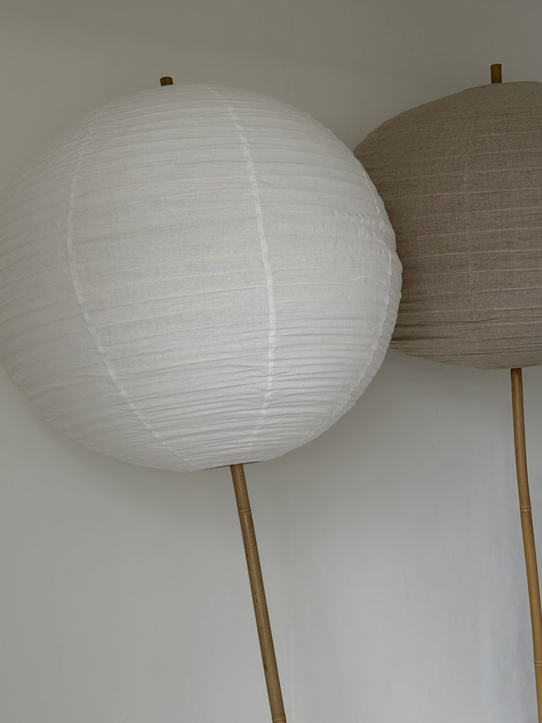 cotton globe shade