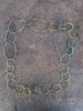 organic brass necklace