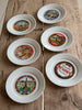french porcelain cheese plates