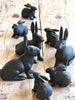 cast iron rabbits