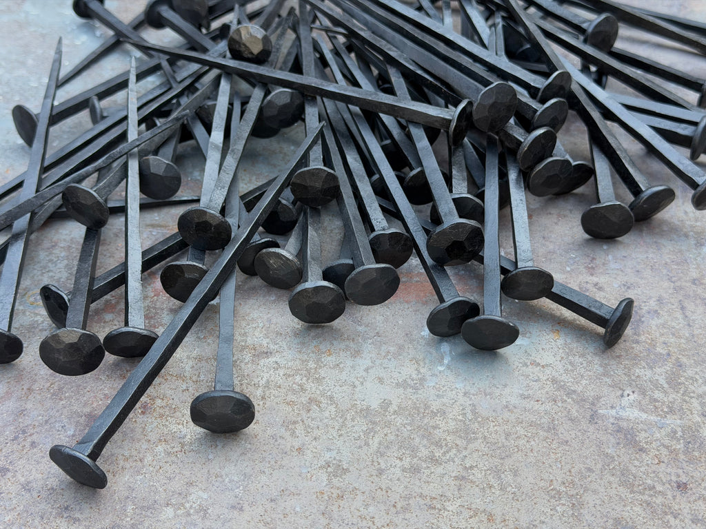 hand-forged nails
