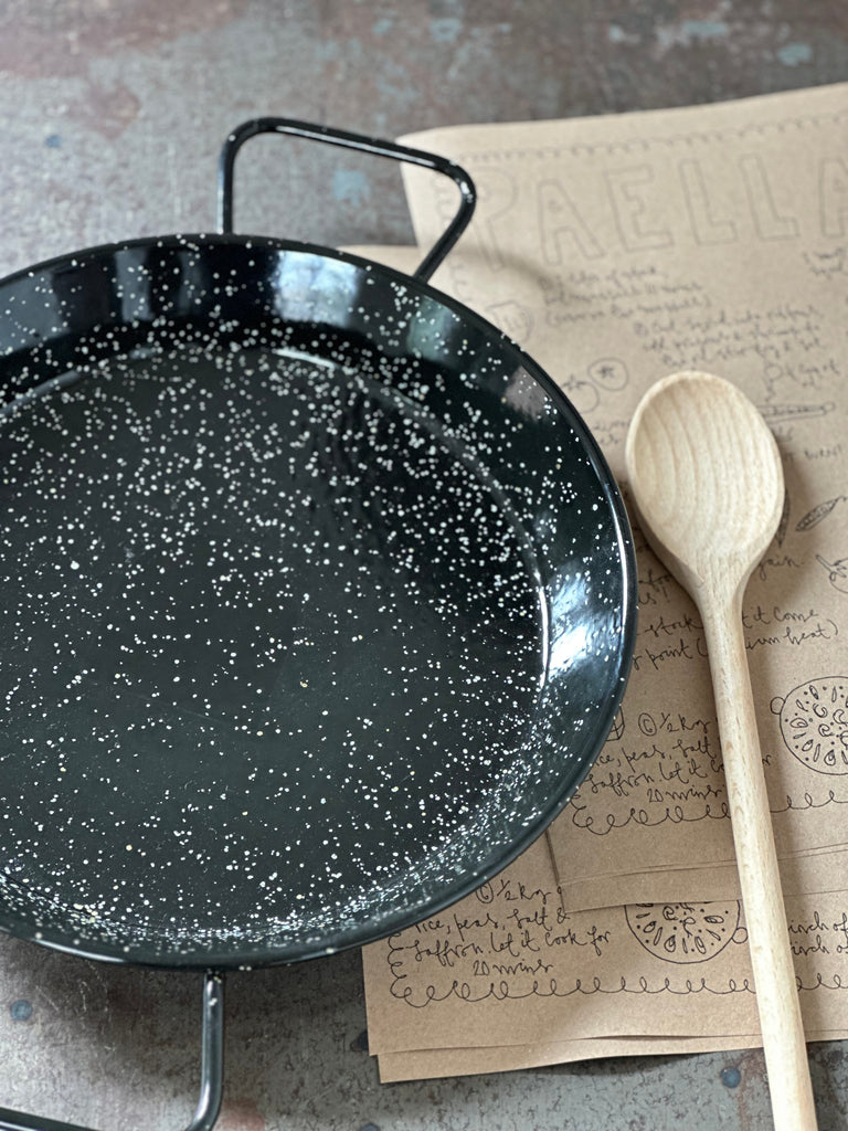 enamel paella pans