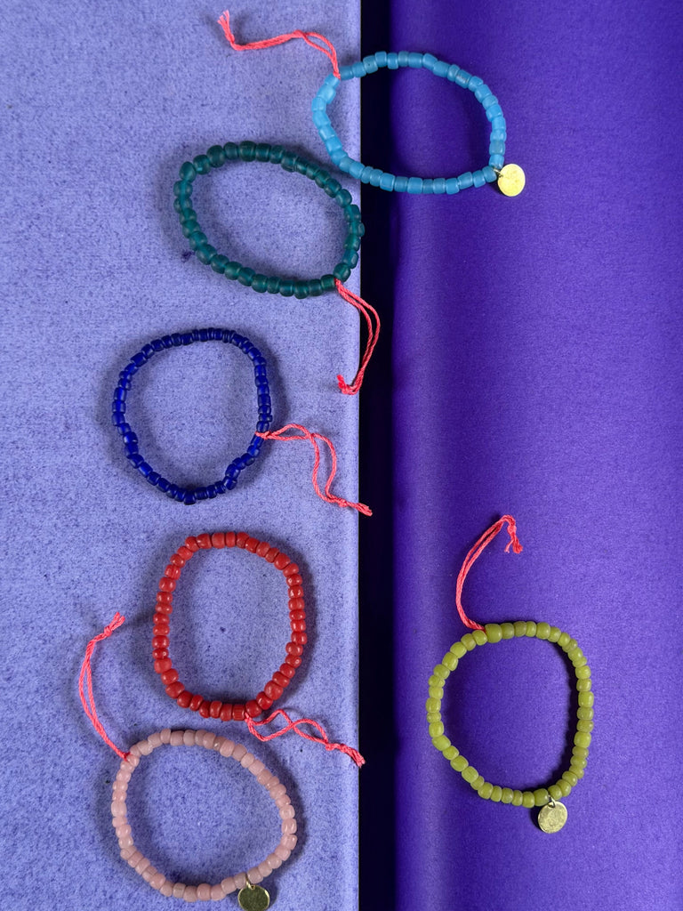 glass bead bracelets