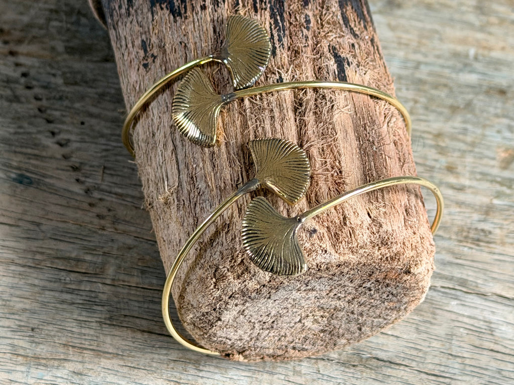 ginkgo leaf bangle