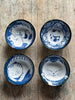 blue lucky cat bowls