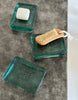 recycled glass soap dish