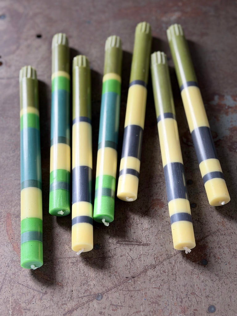 stripey candles