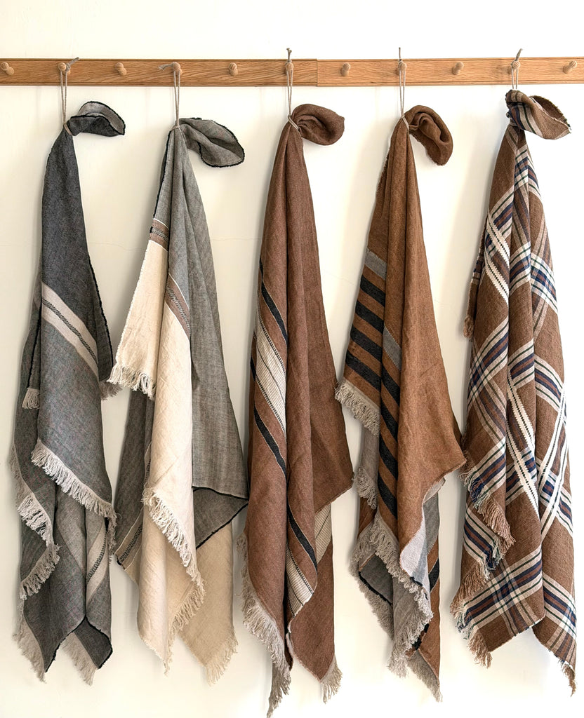 belgian linen throws