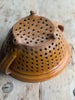 terracotta colander