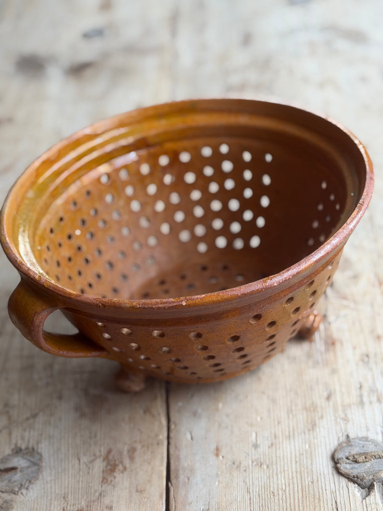 terracotta colander