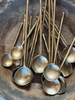 metal spoons