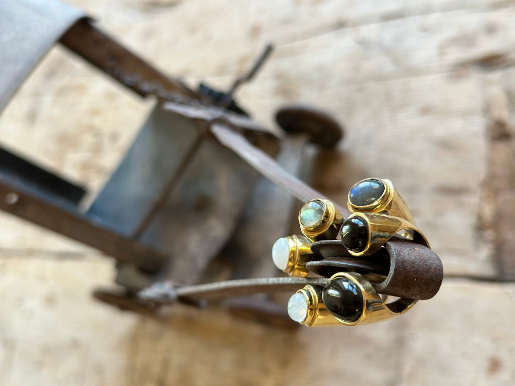 adjustable brass rings