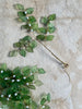 glass leaf sprig