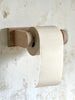 oak loo roll holder