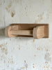 oak loo roll holder