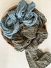 stonewashed linen scarves