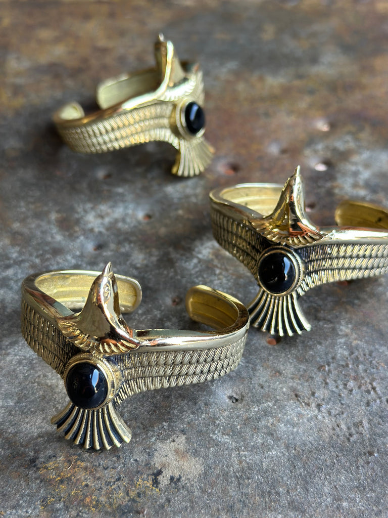 chunky eagle cuff