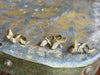brass birds and butterflies