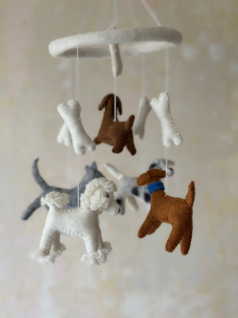 fairtrade felt mobiles