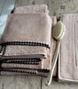 old rose cotton towels