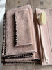 old rose cotton towels