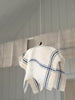 old linen tea towel shade
