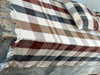 linen picnic blanket/table cloth and cushions