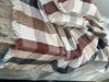 linen picnic blanket/table cloth and cushions