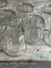 large glass confit jars