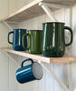 ukrainian enamel jugs